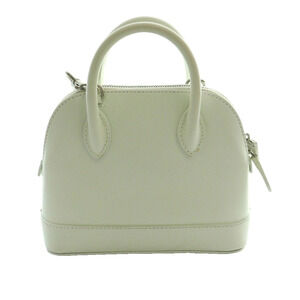Balenciaga Ville Top Handle Bag Hand Shoulder Leather White